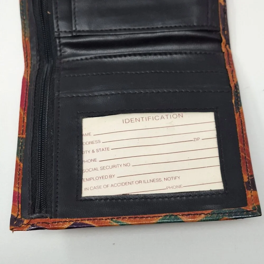 Crossbody Wallet Genuine Leather
